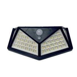 Lampa solara de perete cu senzor de miscare 222 led-uri : Set - 2 buc, Set (tm): 2 buc - - Roveli