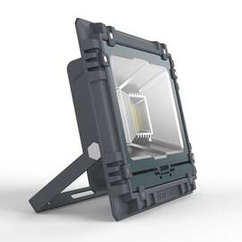 Proiector cu panou solar, impermeabil, din aluminiu, cu telecomanda si temporizator : Putere - 500 W - - Roveli