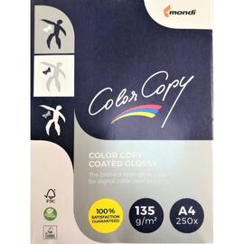 Roveli - Hartie lucioasa A4, MONDI Color Copy, 135 g/mp, 250 coli/top-