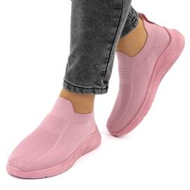 Espadrile de dama, comode si usoare D212-PINK, Culoare (12): Roz, Marime (12): 37** - - Roveli