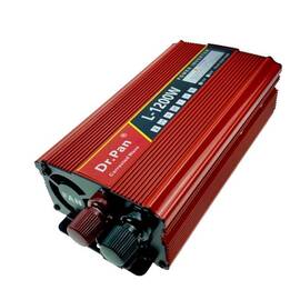 Invertor de curent de la 12V la 220V : Putere - 1200 W - - Roveli