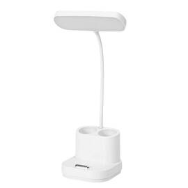 Lampa de birou cu LED pentru protectia ochilor cu suport : Culoare - alb, Culoare (tm): alb - - Roveli