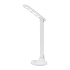 Lampa de birou LED cu protectie pentru ochi, reglabilă, port de încărcare USB, 3 moduri de iluminare : Culoare - alb, Culoare (tm): alb - - Roveli