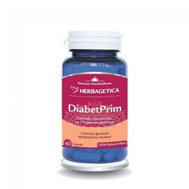 DiabetPrim 60 capsule Herbagetica - - Roveli