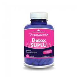 Detox Suplu 120 capsule Herbagetica - - Roveli