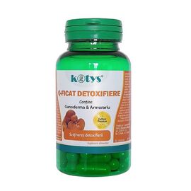 Q Ficat Detoxifiere 60 capsule Kotys - - Roveli