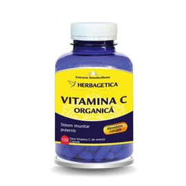 Vitamina C Organica 120 capsule Herbagetica - - Roveli