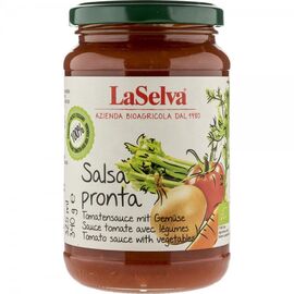 Sos rosii cu legume bio Salsa Pronta 340g LaSelva - - Roveli