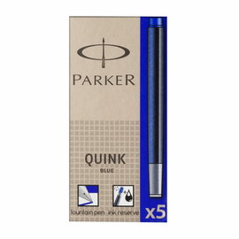 Roveli - Patroane cerneala PARKER Quink, albastru, 5 buci/set-