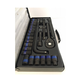 Set de chei tubulare impact Chrome Vanadium (24 piese) - - Roveli