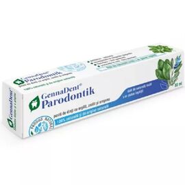 Pasta de Dinti GennaDent Parodontik 80 ml VivaNatura - - Roveli
