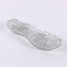 Balerini de copii, moi si usori, cu sclipici F115-WHITE, Culoare (12): Alb, Marime (12): 31 - - Roveli