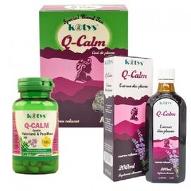 Q Calm Pachet Capsule + Ceai + Tinctura Kotys - - Roveli