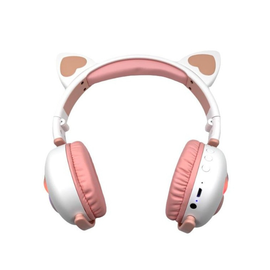 Casti wireless MAX60 LED, bluetooth - - Roveli