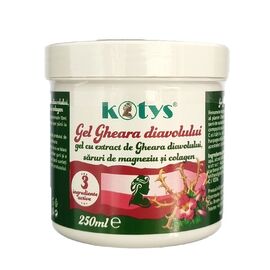 Gel cu Extract de Gheara Diavolului, Saruri de Magneziu si Colagen 250 ml Kotys - - Roveli