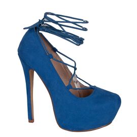 Roveli - Pantofi dama albastri cu platforma OD-1-LT.B, Culoare (12): Albastru, Marime (12): 38-