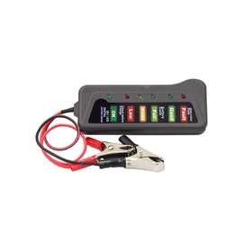 Tester pentru bateria auto, cu clesti, 12V - - Roveli