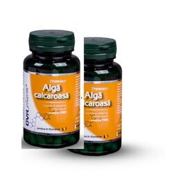 Pachet Alga Calcaroasa 60 capsule + 30 capsule DVR Pharm - - Roveli