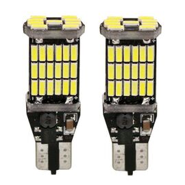 Set 2 x Becuri auto 45LED SMD, T15 W16W, 10W, 12V, canbus, 2400lm - - Roveli