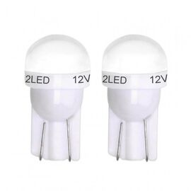 Set 2 Becuri auto LED CSP Seoul, baza ceramica, 5W/bec - - Roveli