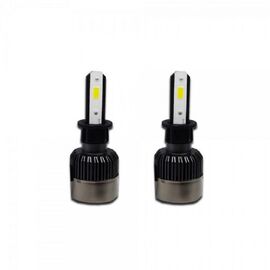 Set 2 becuri LED auto R6, 180W/set, 4000Lm, 6000k, Slot H3 - - Roveli