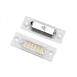 Set 2 Lampi numar LED VW, Skoda, 5W, 290 lumeni - - Roveli