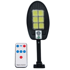 Lampa solara cu telecomanda YX668COB6, senzor, 24W - - Roveli