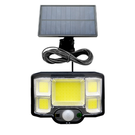 Lampa solara cu senzor JD2096BA, suport prindere, telecomanda, 40W - - Roveli
