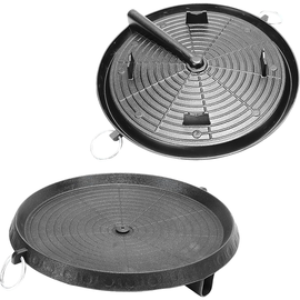 Tigaie pentru gratar AO78288, antiaderenta, 32cm - - Roveli