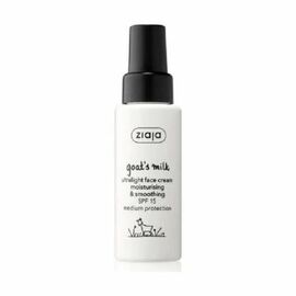 Crema de Fata Ultralight SPF 15 cu Lapte de Capra 50 ml Ziaja - - Roveli