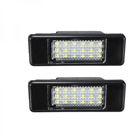 Set 2 x lampi numar, Peugeot Citroen, 6500K, fara eroare bec ars - - Roveli