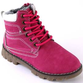 Ghete de copii, scurte,  imblanite, cu talpa usoara Y-3-PINK, Culoare (12): Alb, Roz, Marime (12): 33 - - Roveli