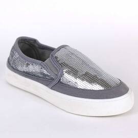 ​Espadrile de copii cu paiete, comode si usoare A5-SILVER, Culoare (12): Argintiu, Alb, Marime (12): 32 - - Roveli