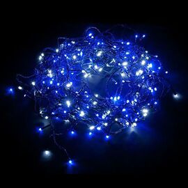 Instalatie liniara brad, 320LED, 23m, albastru, consum redus - - Roveli