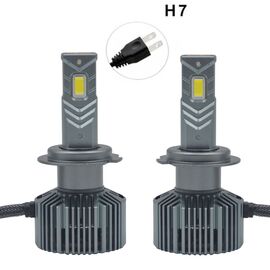 Set 2 becuri auto LED V68 H7, 12000 lumeni, 6000K, 120W/set - - Roveli