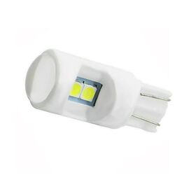 Set 2 x Becuri auto 10W T10, 6LED SMD - - Roveli