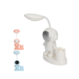 Lampa de birou RDC136, LED, forma astronaut, USB, diverse culori - - Roveli