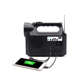 Lanterna solara portabila GD8017 LED, Bluetooth, 30W, 3 becuri - - Roveli