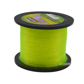 Fir pescuit 1000m, 0.28 pana la 0.40mm, max 18.4kg, verde fluo - - Roveli