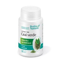 Ceai Verde Extract 30 capsule Rotta Natura - - Roveli