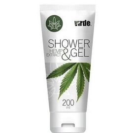 Gel de Dus cu Extract de Canepa 200 ml Virde - - Roveli