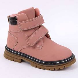 Ghete de copii, tip insulated, imblanite, cu talpa antiaaderenta B-66-PINK, Culoare (12): Roz, Marime (12): 32 - - Roveli