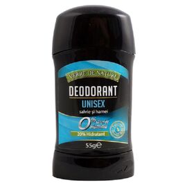 Deodorant Stick Unisex cu Salvie si Hamei 55 g Verre de Nature - - Roveli