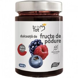 Dulceata de Fructe de Padure Fara Zahar 360 g Dacia Plant - - Roveli