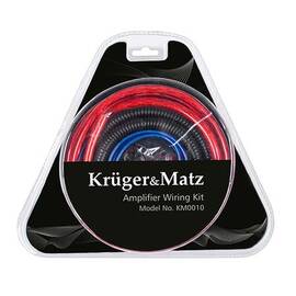 Kit cabluri amplificator (25mm2), Kruger&Matz - - Roveli
