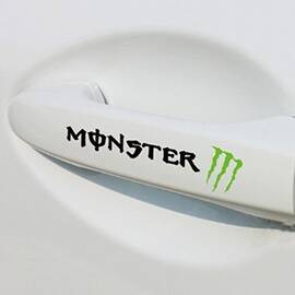 Sticker manere usa - MONSTER (set 4 buc.) - - Roveli