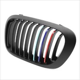 Sticker auto pentru grila aer model BMW ///M Power (3 buc - 35cm x 1cm) - - Roveli