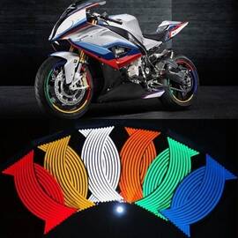 Dungi decorare jante REFLECTORIZANTE pentru AUTOTURISME sau MOTOCICLETE - - Roveli