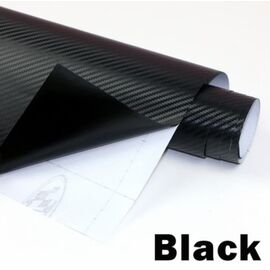 Folie colantare auto Carbon 3D Professional - NEGRU (1m x 1,52m) - - Roveli