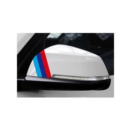 Sticker oglinda BMW Flag (3 buc - 35cm x 1cm) - - Roveli